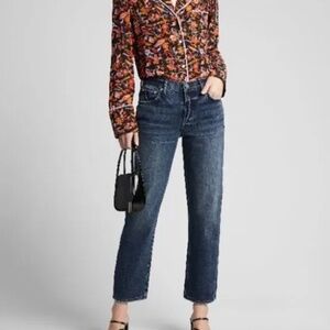 GRLFRND Jeans Helena Straight Leg in Evening Star size 25
